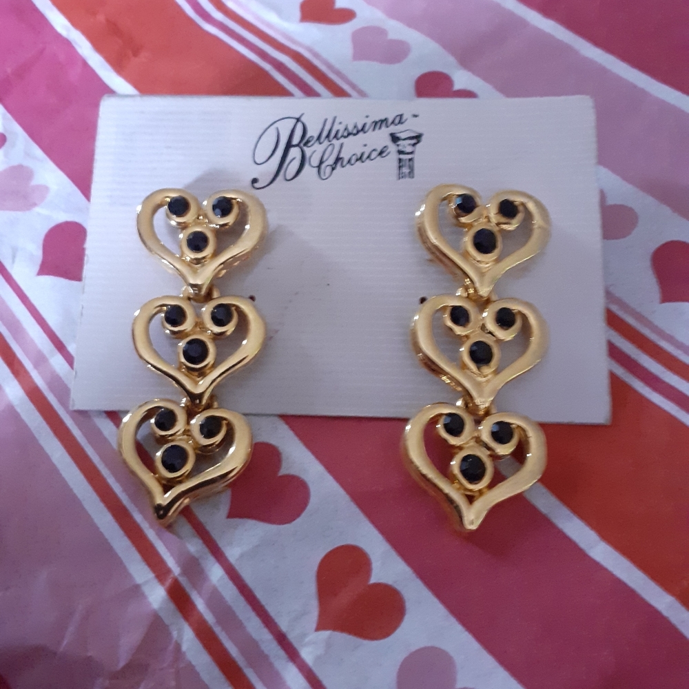 Bellissima choice heart earrings